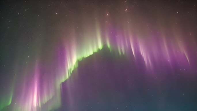 极光星空夜空4K