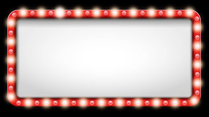 4k动画影院影院标志红色透明背景