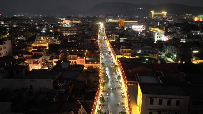 泉州 中山路 夜景 延时