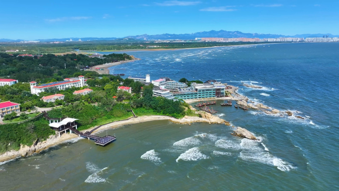 北戴河旅游度假渤海湾