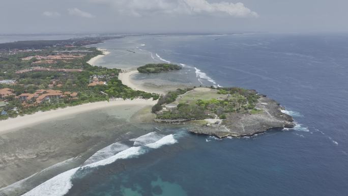 HDR印尼巴厘岛努沙杜瓦海滨度假村风光