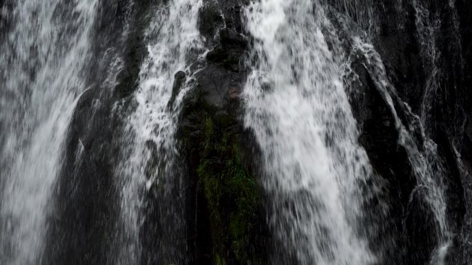 厦门同安五狮岩瀑布特写