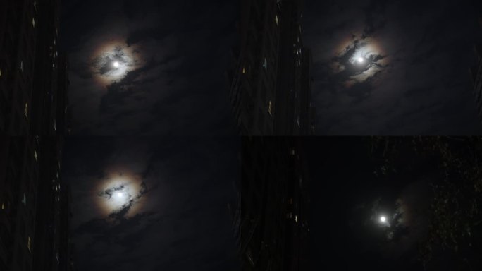 月亮空镜4K