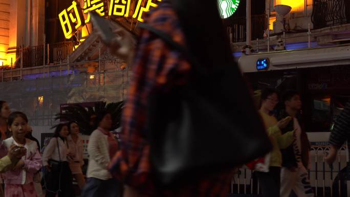 南京步行街的夜景的 (103)