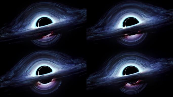 黑洞星云:一个精致的高质量渲染的宇宙云