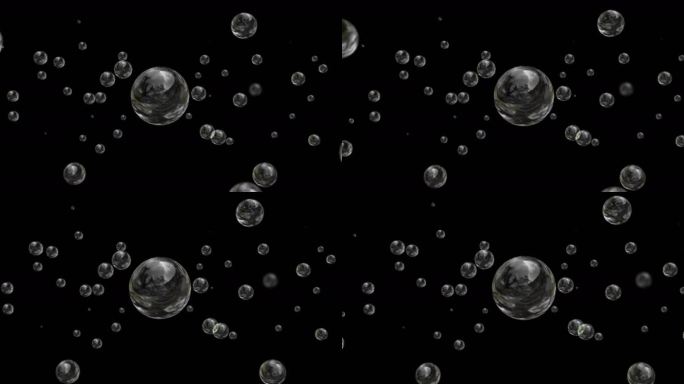 氧气 4气泡破碎 气泡氧离子泡泡离子气泡
