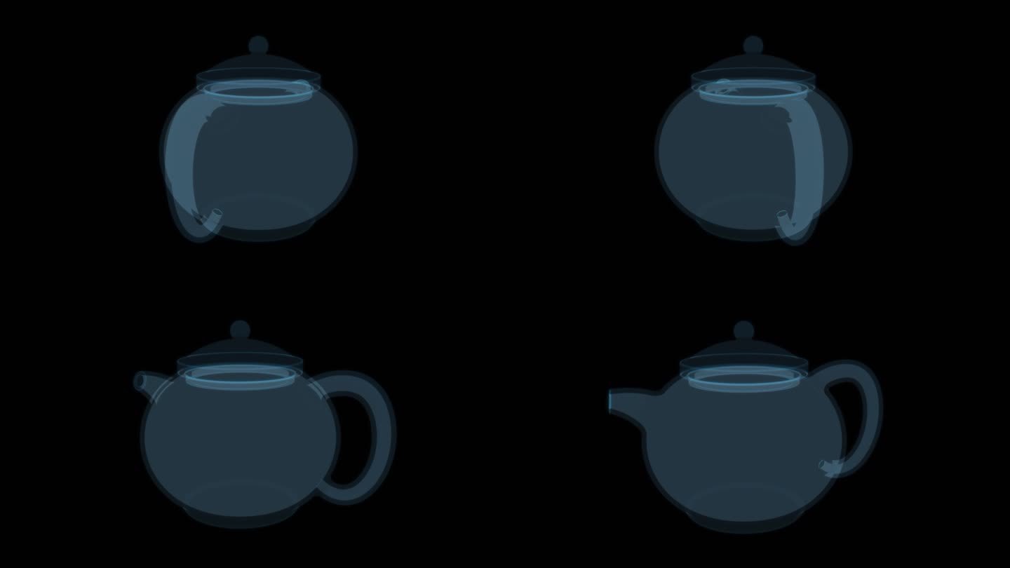 茶壶 热水壶烧热水电水壶不锈钢金属茶壶