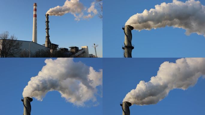 烟囱大气污染粉尘污染