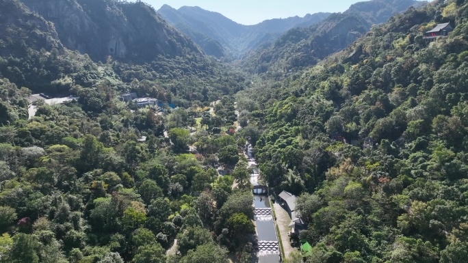 长屿硐天航拍石硐风景