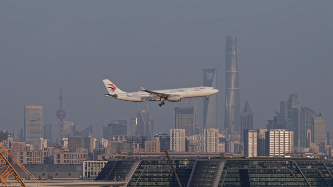 东方航空飞机起降合集