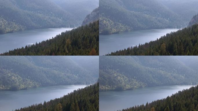 飞越保罗湖:一架无人机穿越原始景观的旅程