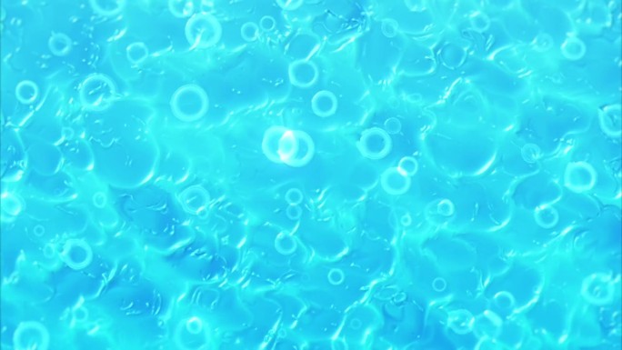 一个动画背景，具有连续循环的抽象水波纹图案