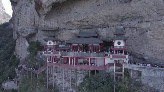 漳州 平和 灵通山 悬空寺 悬空 寺庙