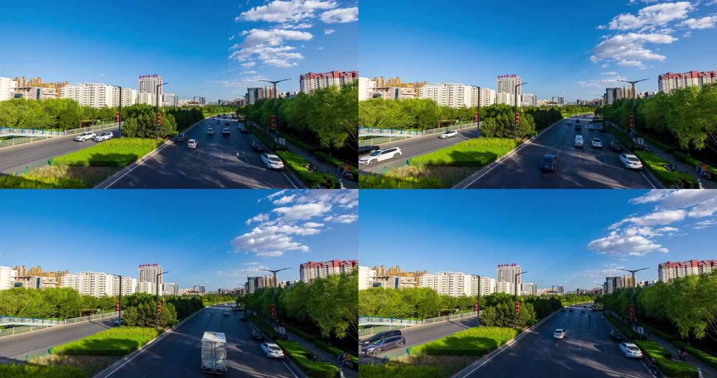 陕西省榆林市榆阳区榆林一院医院延时摄影
