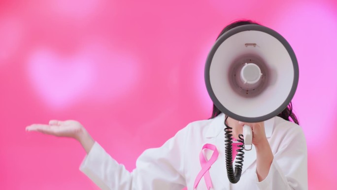 粉红丝带乳腺癌意识