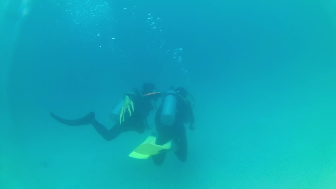 马来西亚仙本那海里浮潜