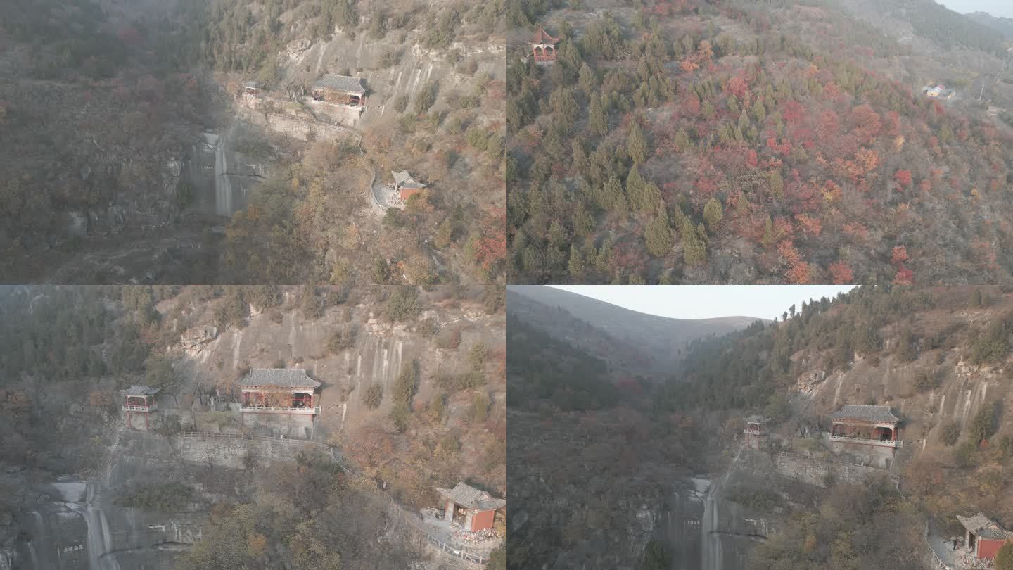 【未调色】山东枣庄峄城仙人洞景区冬季美景