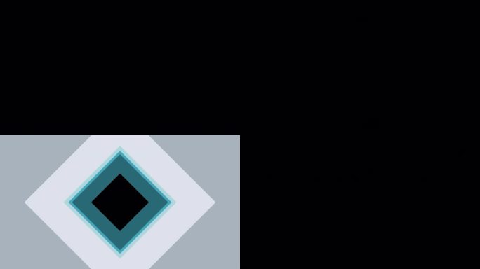 5个图案彩色钻石过渡动画透明背景与alpha通道。