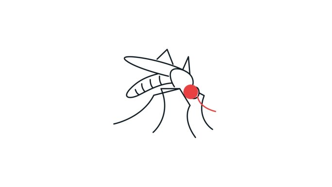 蚊子叮咬-股票动画图标