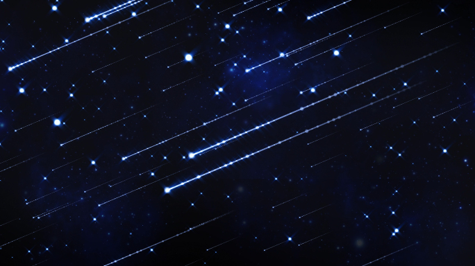 浪漫星空流星背景
