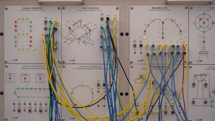 城市路灯管理教学演示模型