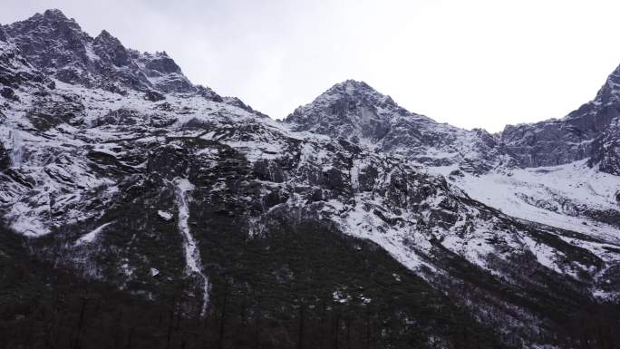 雪山草地