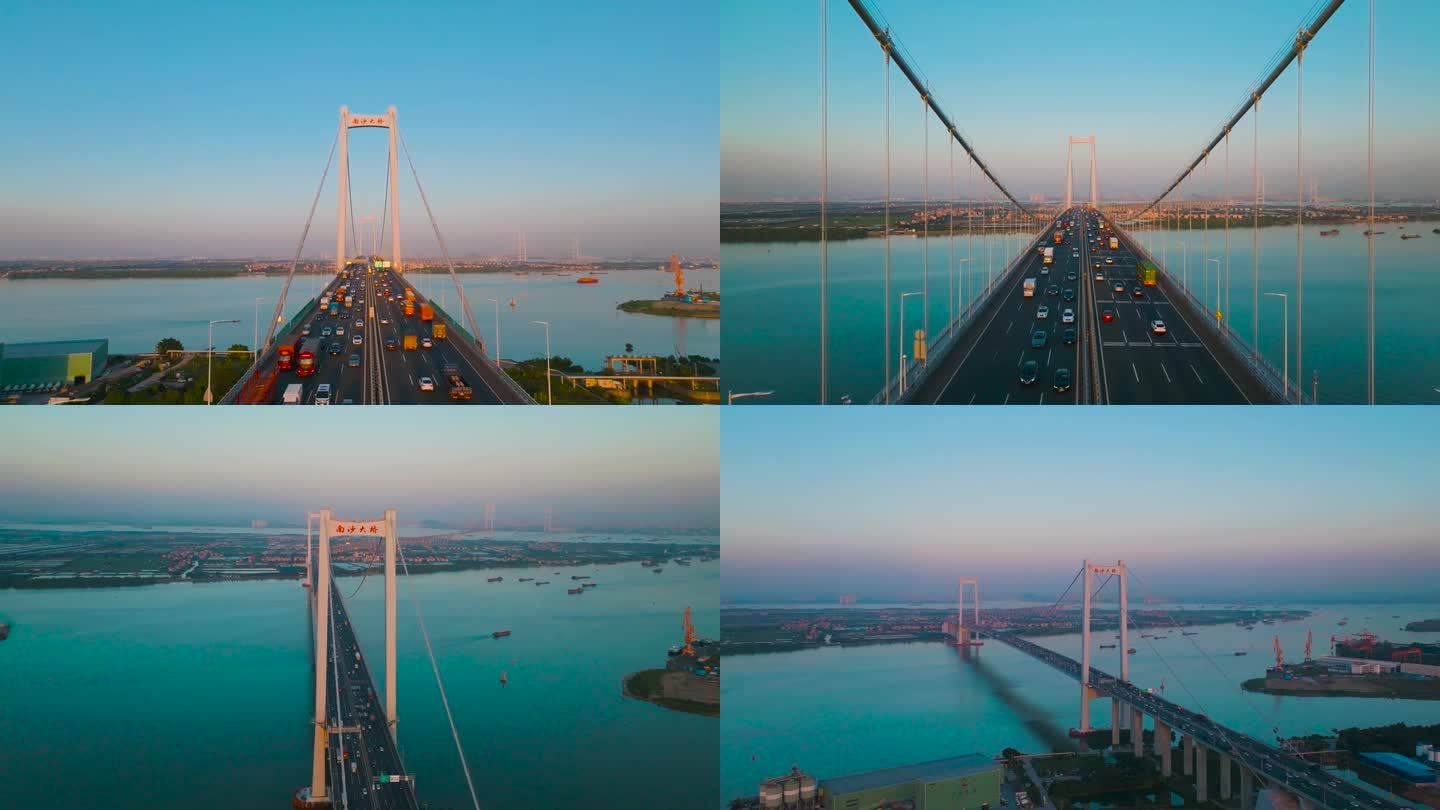 广东南沙跨海特大桥航拍合集