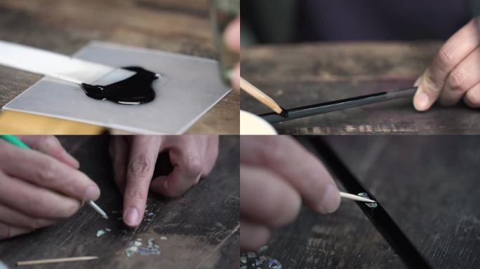 筷子制作过程