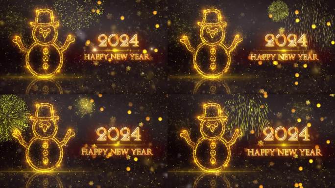 新年快乐标题2024 V2
