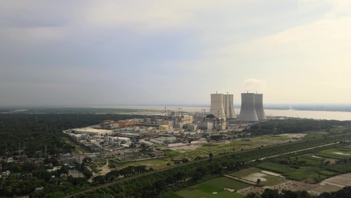 鲁普尔核电站鸟瞰图