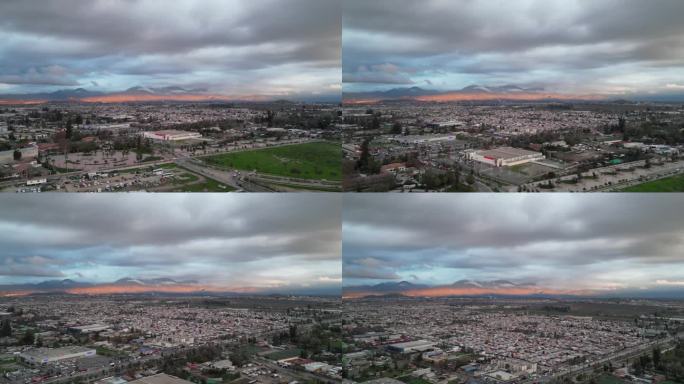 安第斯山脉-大都市区-智利