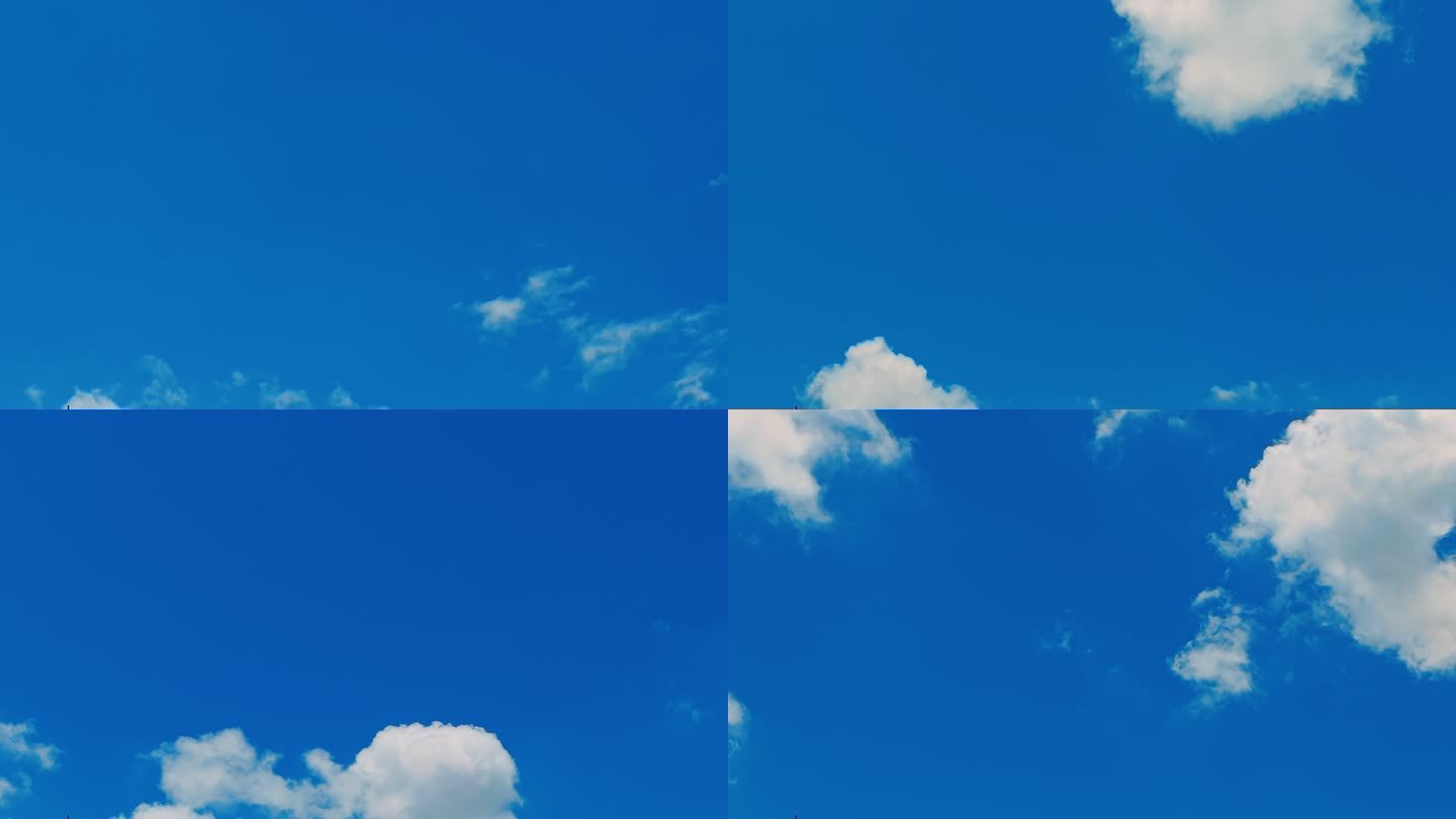 V1-0480延时实拍蓝天白云