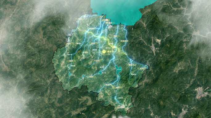 潍坊城市水域地图