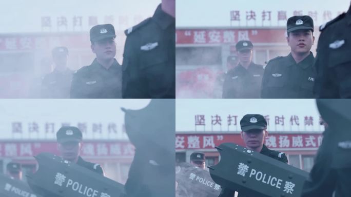 特警格斗训练反恐演戏