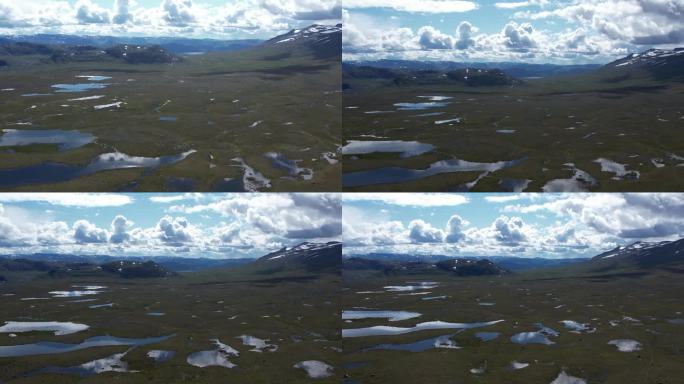 挪威约通海门——冰川为挪威中部高地和山谷中的湖泊提供水源