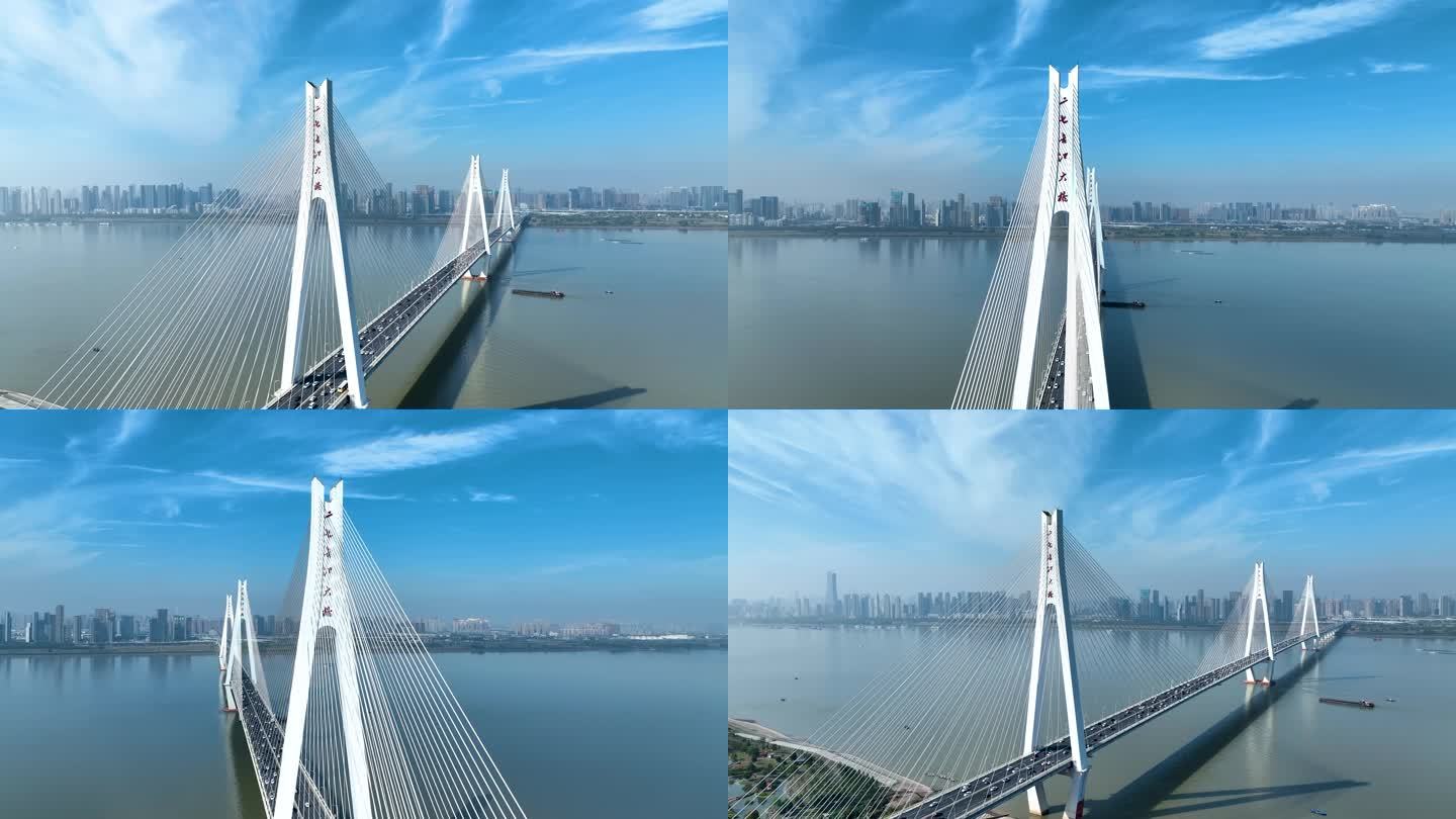 武汉城市风光二七长江大桥
