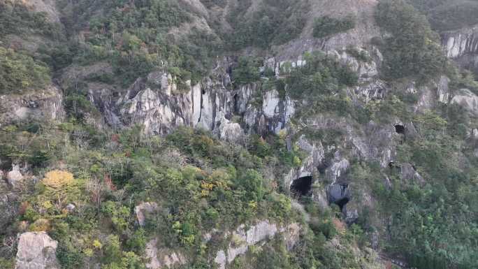 长屿硐天航拍石硐风景