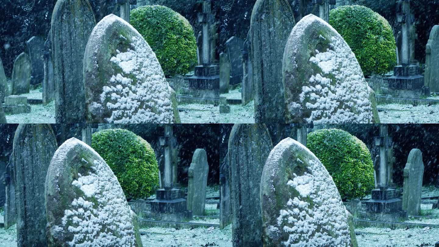 在雪中穿越坟墓冒险游戏坟墓探险