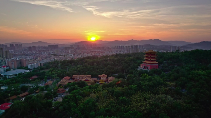 同安大轮山公园梵天寺