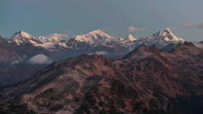 梅里雪山的背面