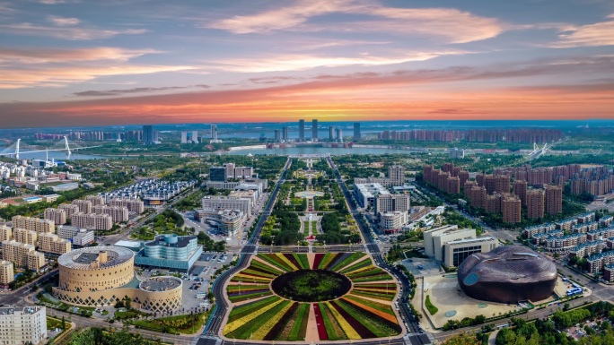 鄂尔多斯 母亲公园 成吉思汗广场 伊金