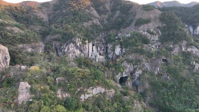 长屿硐天航拍石硐风景