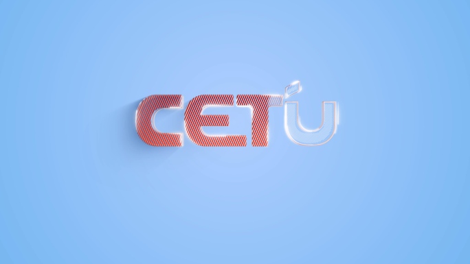 光线描边廓LOGO-CETU