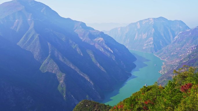 三峡红叶