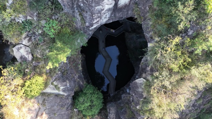 长屿硐天航拍石硐风景