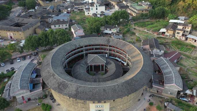 永定土楼 福建 旅游 古建筑 圆土楼5