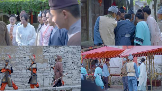 古代街道 古代市集 古装扮演 古装街道