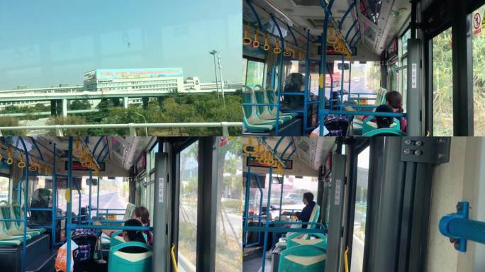 公交车-城市交通-绿色出行