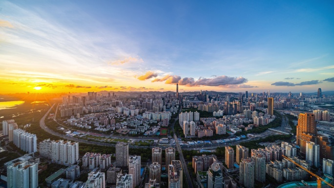 深圳日转夜延时