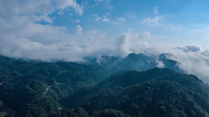 惠州南昆山航拍延时1-4K